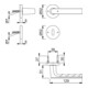 Rosettengrt.Hamburg 1700/42KB/42KBS F9714 OB DIN L/R HOPPE-3