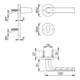 Rosettengrt.Hamburg 1700/42KB/42KBS F9714 PZ DIN L/R HOPPE-3