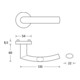 Rosettengrt.PB3.0-1003 VA EST rd.PZ DIN li.fl.D/K SCOOP