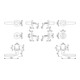 Rosettengrt.Verona 1510/42KB/42KBS Alu.F1 SK/OL DIN L/R D/D HOPPE-3