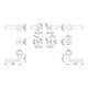 Rosettengrt.Verona 1510/42KV/42KVS Alu.F1 rd.SK/OL DIN L/R D/D HOPPE-3