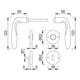 Rosettengrt.Verona E1800Z/42KV/42KVS VA F69 rd.OB DIN L/R D/D HOPPE-5