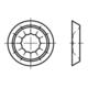 Rosettensch. Messing 4,8mm vernickelt US 4125 geschlossen Ms Ni-1