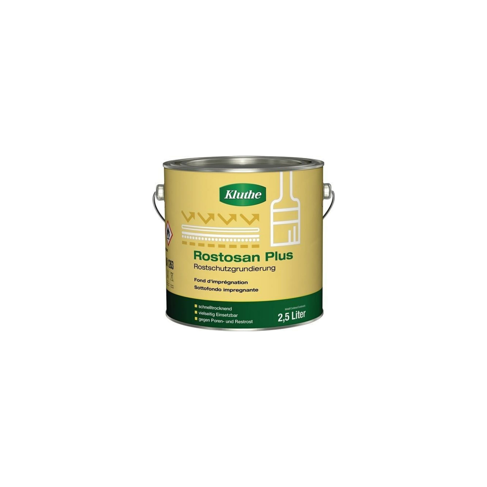 Rostprimer Rostosan Plus grau 2500 ml Dose KLUTHE