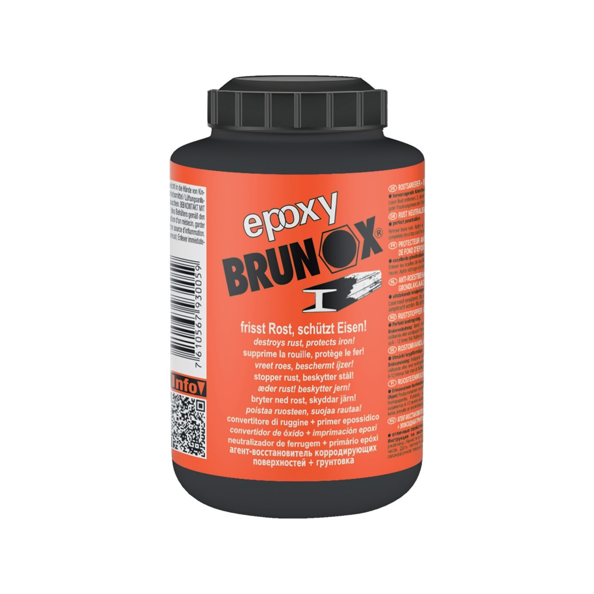 Rostumwandler Epoxy 250ml Pinseldose Brunox