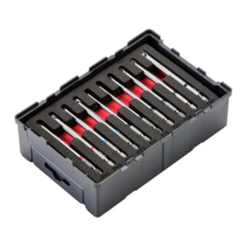 Rothenberger 10-tlg. 90mm Farbring-Bit Set 1/4"