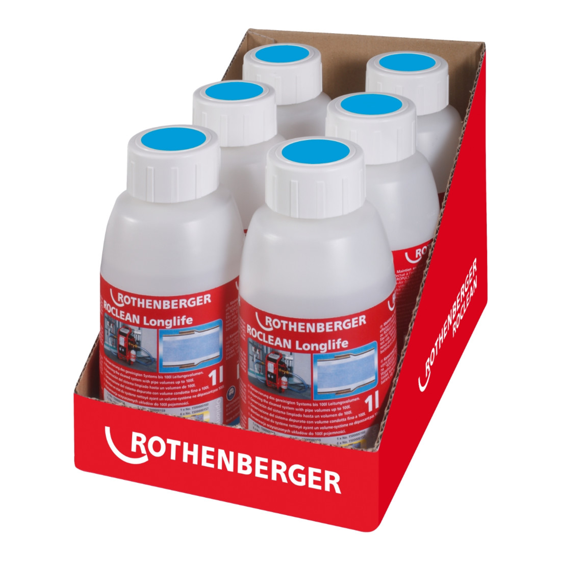 Rothenberger 6-er Pack ROPULS Konservierungsmittel für Heizungssysteme