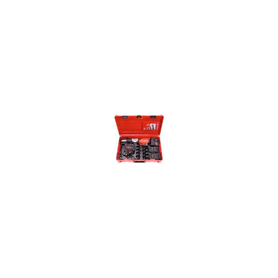 Rothenberger Akkupressmaschine ROMAX 4000 Basic Set 12-110 mm,4 Ah+2 Ah Ku.-Koffer