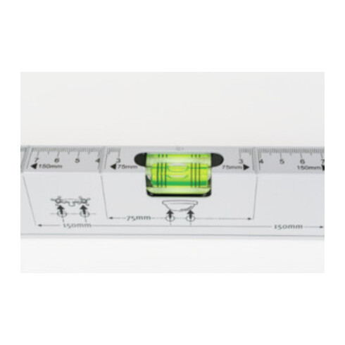 Rothenberger Alu-Wasserwaage 1000mm, mit Magneten