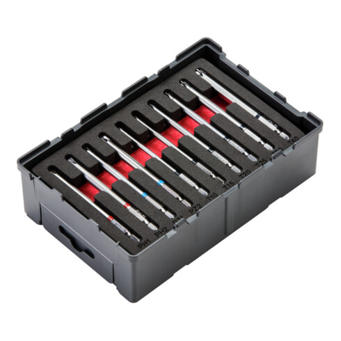 Rothenberger 10-tlg. 90mm Farbring-Bit Set 1/4"