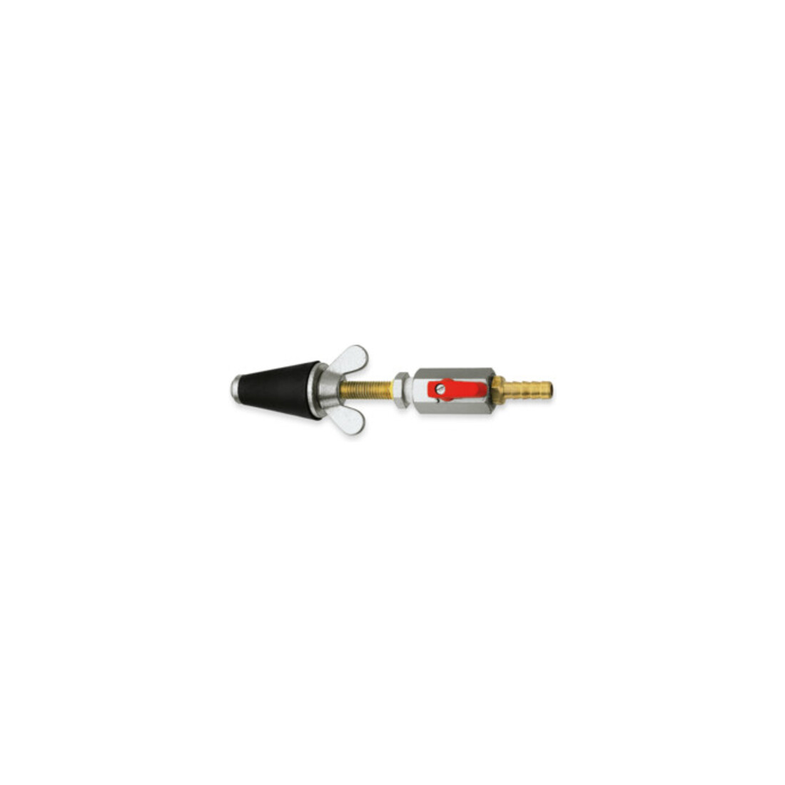 Rothenberger Bouchon de test gaz, conique, T3, 1,1/4-2", avec robinet