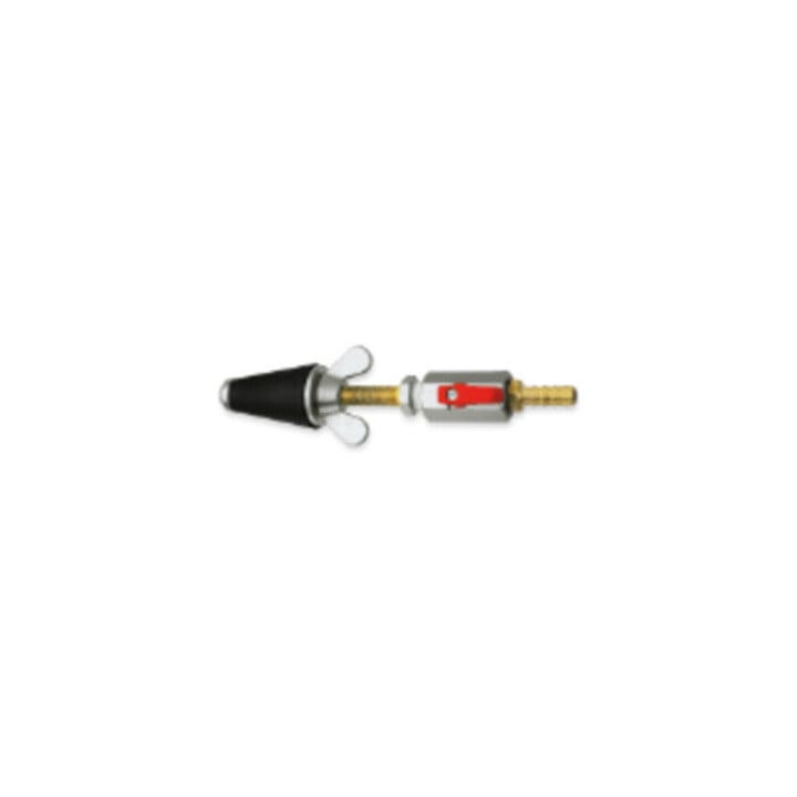 Rothenberger Bouchon de test gaz, conique, T3, 1,1/4-2", avec robinet