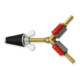 Rothenberger Bouchon de test gaz, conique, taille 1, 1/2"-1", 2x robinet-1