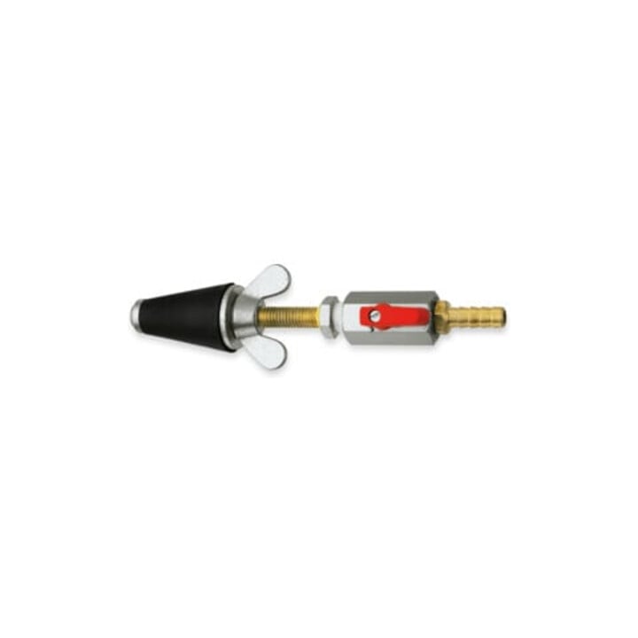 Rothenberger Bouchon de test gaz, conique, taille 1, 1/2"-1, avec robinet