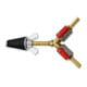Rothenberger Bouchon de test gaz, conique, taille 2, 3/4-1 1/4, 2x robinet