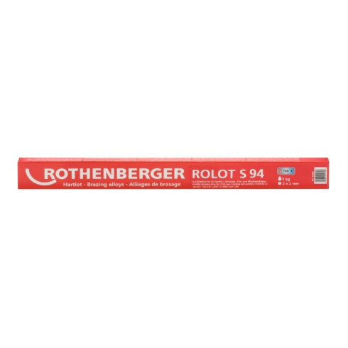 Rothenberger brasure ROLOT S94 DIN EN 1044 L-CU P6 / CP 203 2x 500 mm 1 kg boîte
