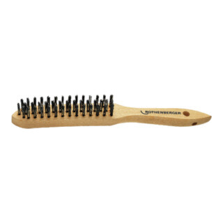 Rothenberger Brosse métallique, 3 rangs