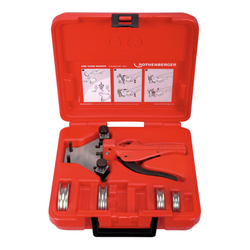 Rothenberger buigapparaat TUBE BENDER set, 1/4-5/16-3/8-1/2"