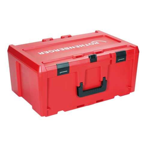 Rothenberger case system ROCASE 6427 rouge avec clip pour le mode d'emploi