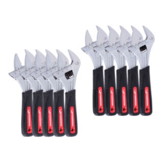 Rothenberger Clé à molette 6+8” Présentoir (5+5)
