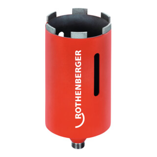 Rothenberger Diamant-Bohrkrone DX High Speed Dry,1/2",D=132,NL=150