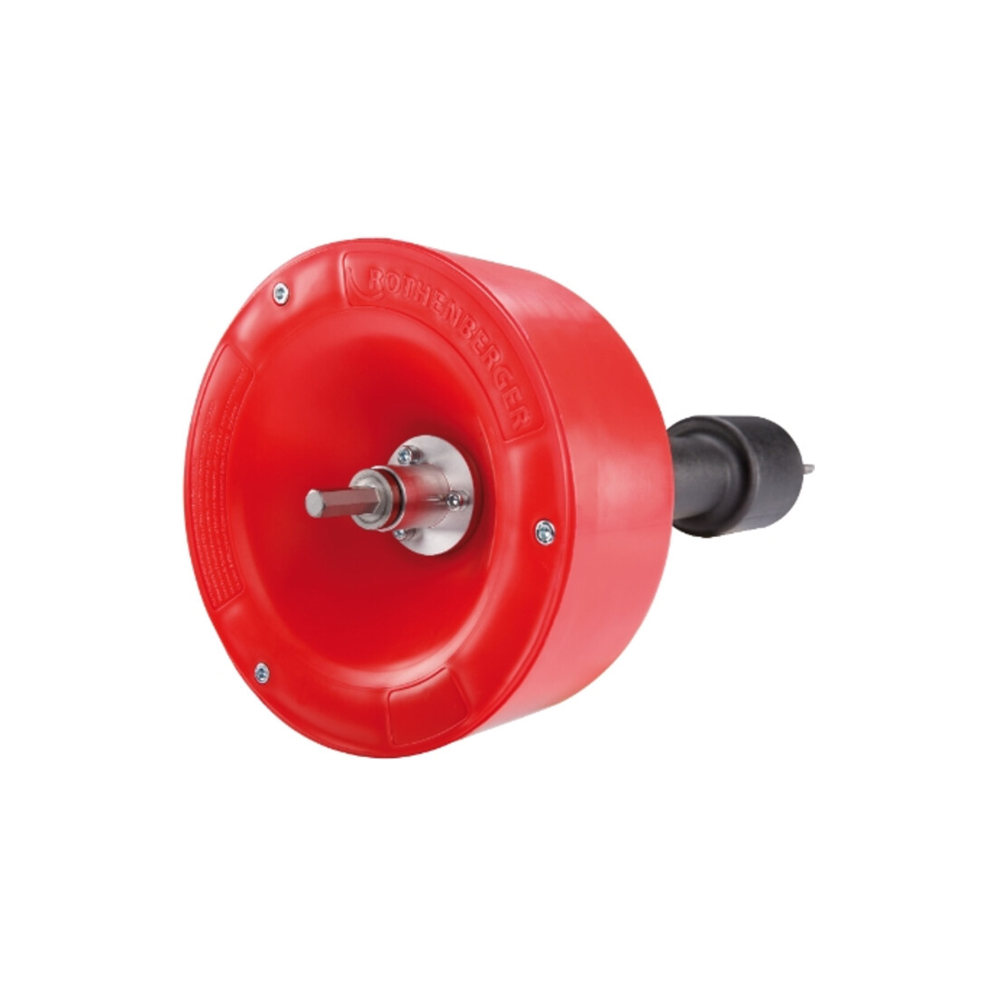 Rothenberger Dispositivo per pulizia manuale tubi ROSPIMATIC CL, apparecchio base con spirale 8mmx7,5 m con testa a clava