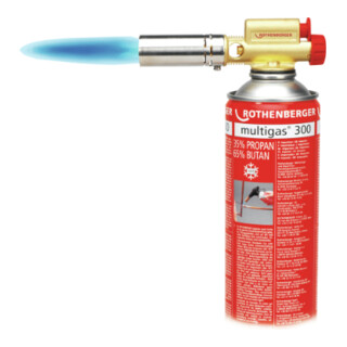 Rothenberger EASY FIRE Set con Multigas 300, 7/16"-EU