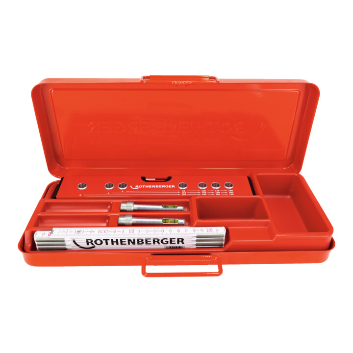 Rothenberger Ensemble de niveaux à bulle ROCHECK