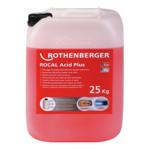 Rothenberger Entkalkungschemie ROCAL Acid Plus, 25 kg