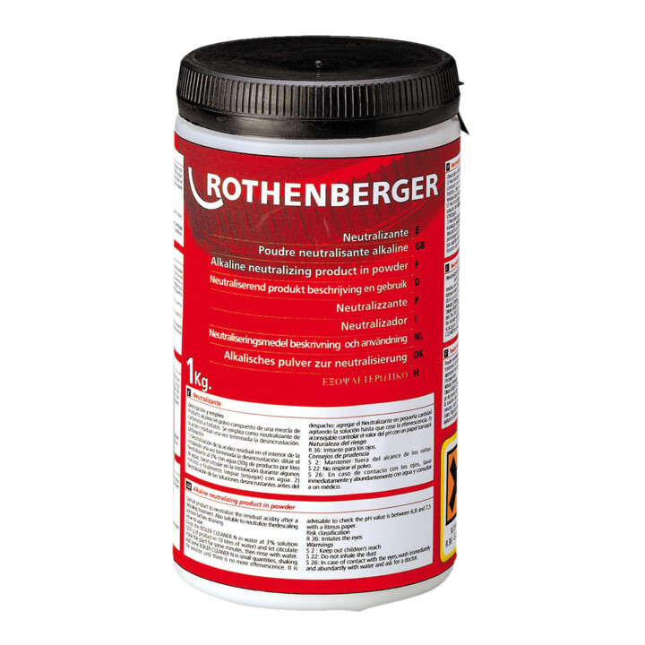 Rothenberger Entkalkungspumpe ROCAL 20 inklusive ROCAL Acid + Neutralisator