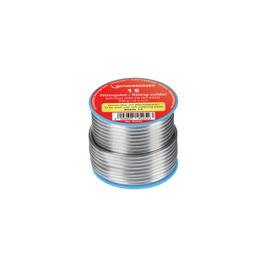 Rothenberger Fittingslot 1S, 3mm, 250g, Spule