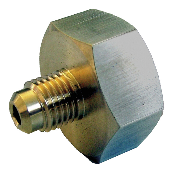 Rothenberger Flessenadapter W21,8 LINKS x1/4" SAE M