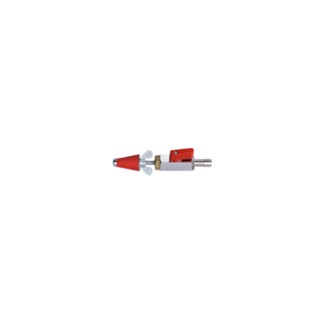 Rothenberger Gasprüfstopfen,kon,Gr.0, 3/8"-1/2",Kuppl