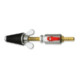 Rothenberger Gasprüfstopfen,kon.,Gr.1,1/2"-1,m.Hahn