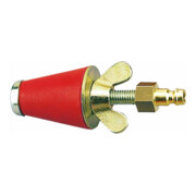 Rothenberger Gasprüfstopfen,konisch,Gr.2, 3/4"-1.1/4"