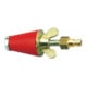 Rothenberger Gasprüfstopfen,konisch,Gr.2, 3/4"-1.1/4"