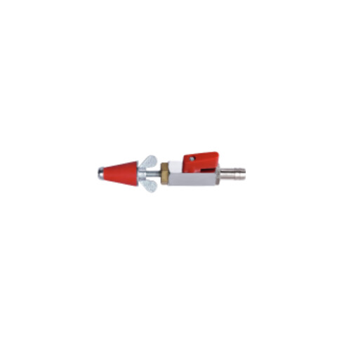 Rothenberger Gasprüfstopfen,kon,Gr.1,1/2"-1",m.Kuppl.