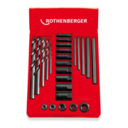 Rothenberger Gewinde-Ausdreh-Set, Größe 2, M5-M16, 25-teilig-3