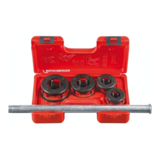 Rothenberger Gewindeschneid-Koffer, SUPER CUT, 1/2 - 1.1/4", BSPT R