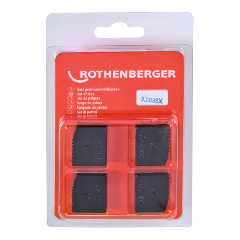 Rothenberger Gewindeschneidbacken, BSPT R 1"