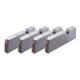 Rothenberger Gewindeschneidbacken-Satz, HSS, BSPT R, 1/2-3/4"-1