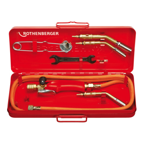 Rothenberger Hart- und Weichlötgerät AIRPROP, 14-16-19 mm, mit Propanregler