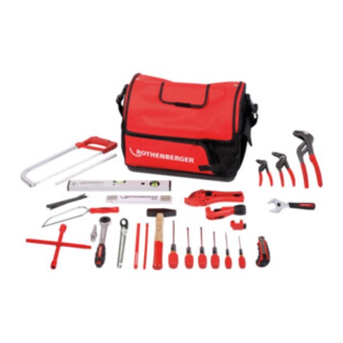 Rothenberger HWZ Set mit Werkzeugtasche, 57-teilig