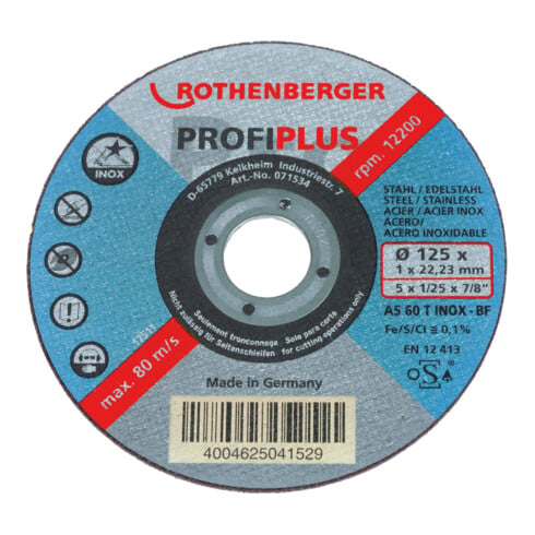 Rothenberger INOX PROFI Plus,125x1,Dose(Inhalt 10St.)