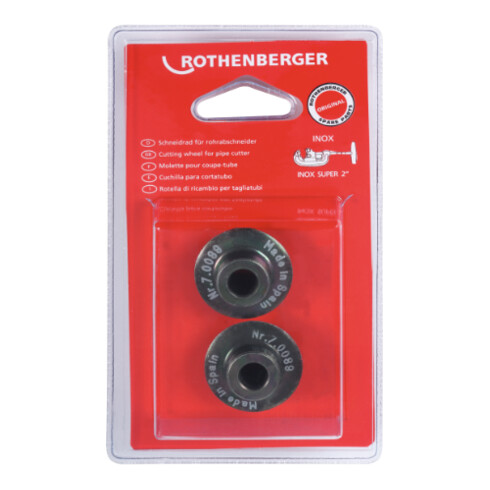 Rothenberger Ers.schneidrad Inox 2",070089D