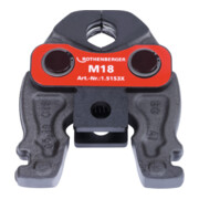 Rothenberger Jeu de mâchoires de pressage Compact M15-18-22-28-2