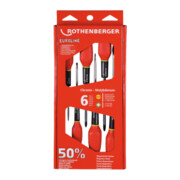 Rothenberger Jeu de tournevis EUROLINE, 2xPZ, 4xFente