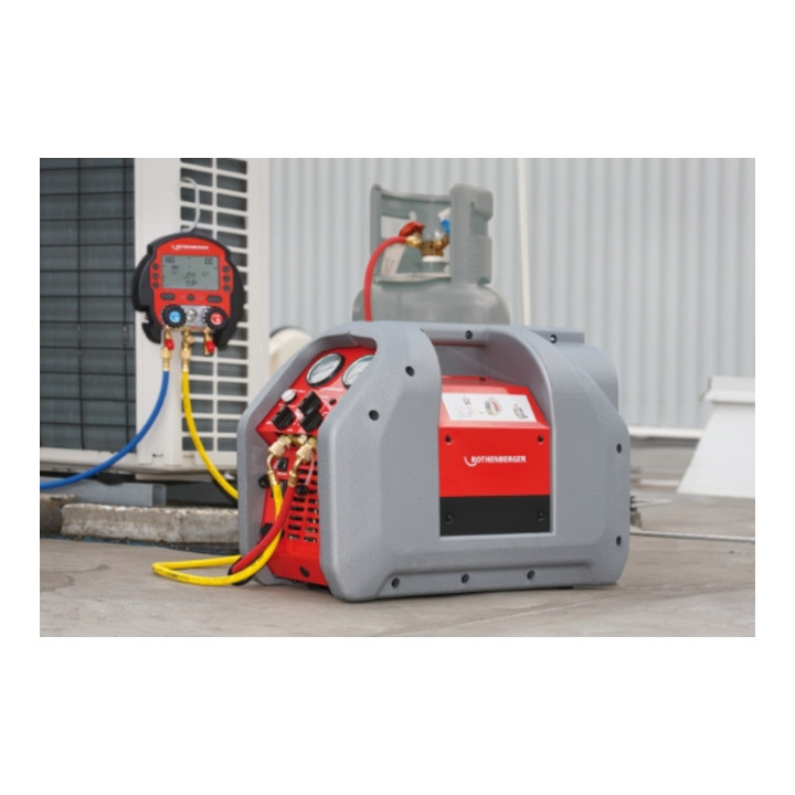 Rothenberger Kältemittelabsauggerät ROREC Pro, 230V, 730W, 38,5bar