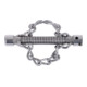 Rothenberger Kettenschleuderkopf mit 2 glatten Ketten, 16 mm-1