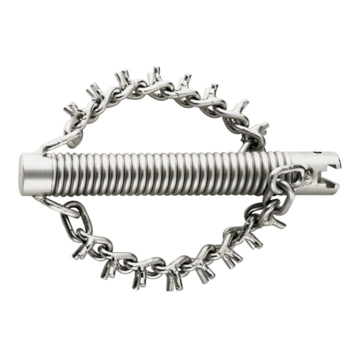 Rothenberger Kettenschleuderkopf mit Spikes, 2 Ketten, 16 mm